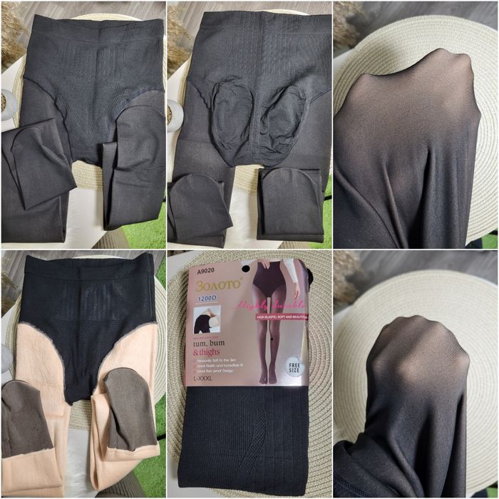 Колготки з імітацією, колготи утеплені, на хутрі, флісі, одна полоса