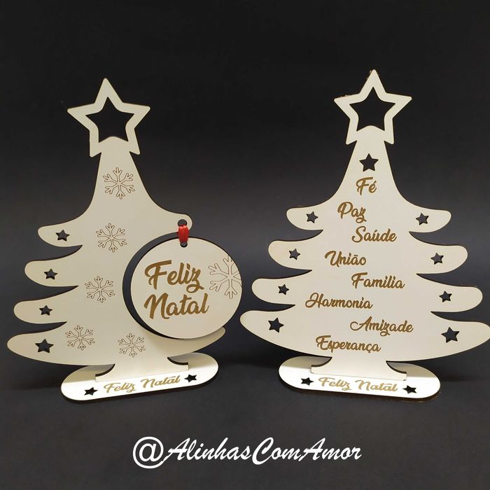 Arvores de Natal em Mdf
