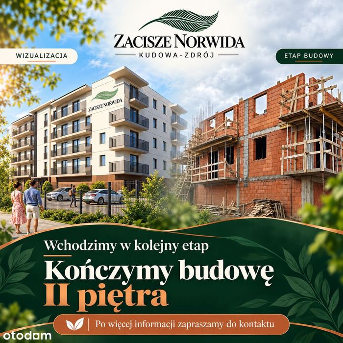 Zacisze Norwida | spokojna lokalizacja| 2 pokoje z balkonem