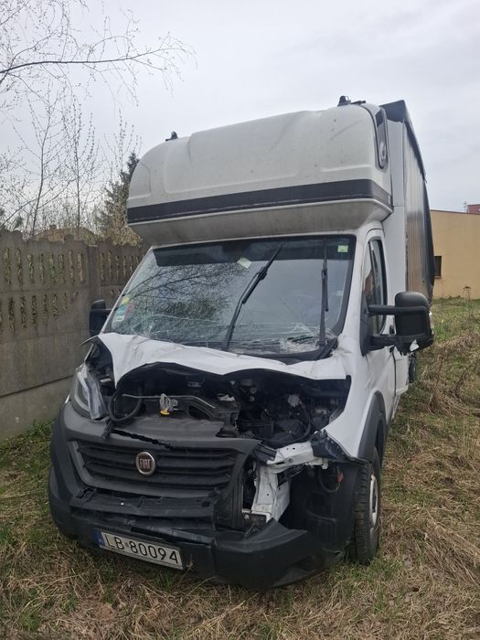 Fiat Ducato 2021 rok Plandeka Uszkodzony