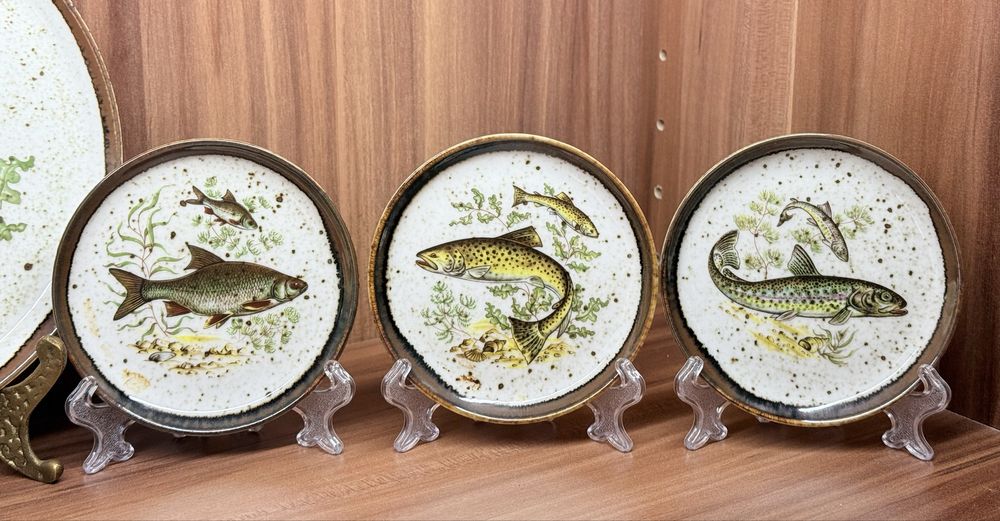 Коллекционные фарфоровые тарелочки костеры GDR Германия