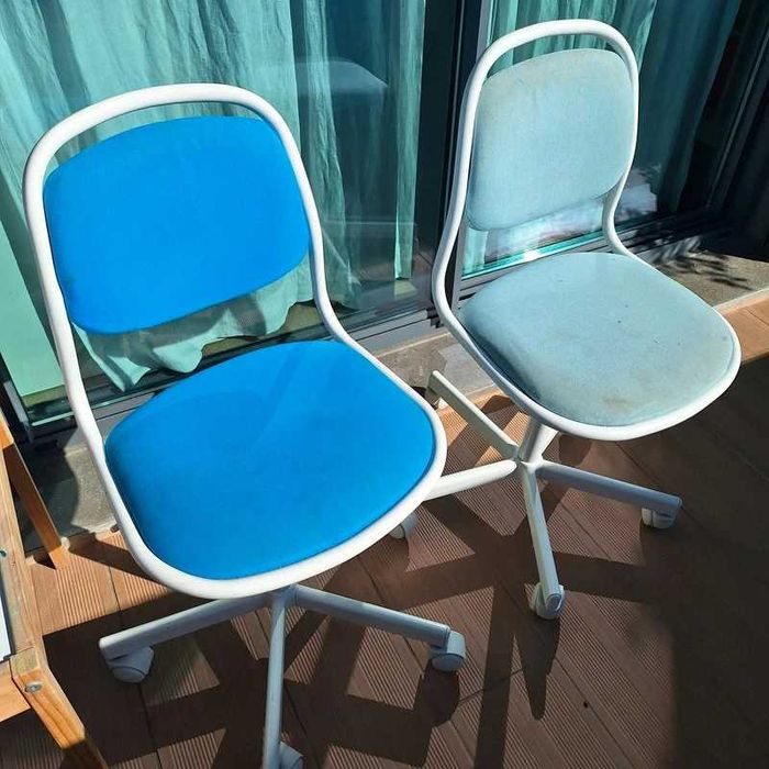 Cadeiras giratórias IKEA para secretária – conjunto de 2