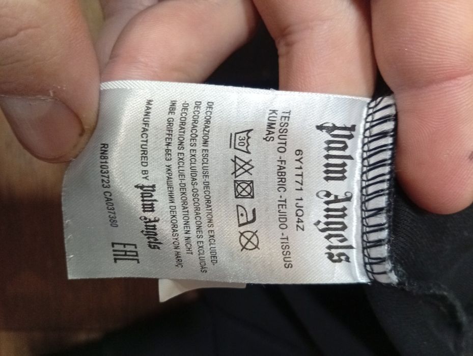 Світшот Palm Angels x Moncler Snow Angels Sweatshirt