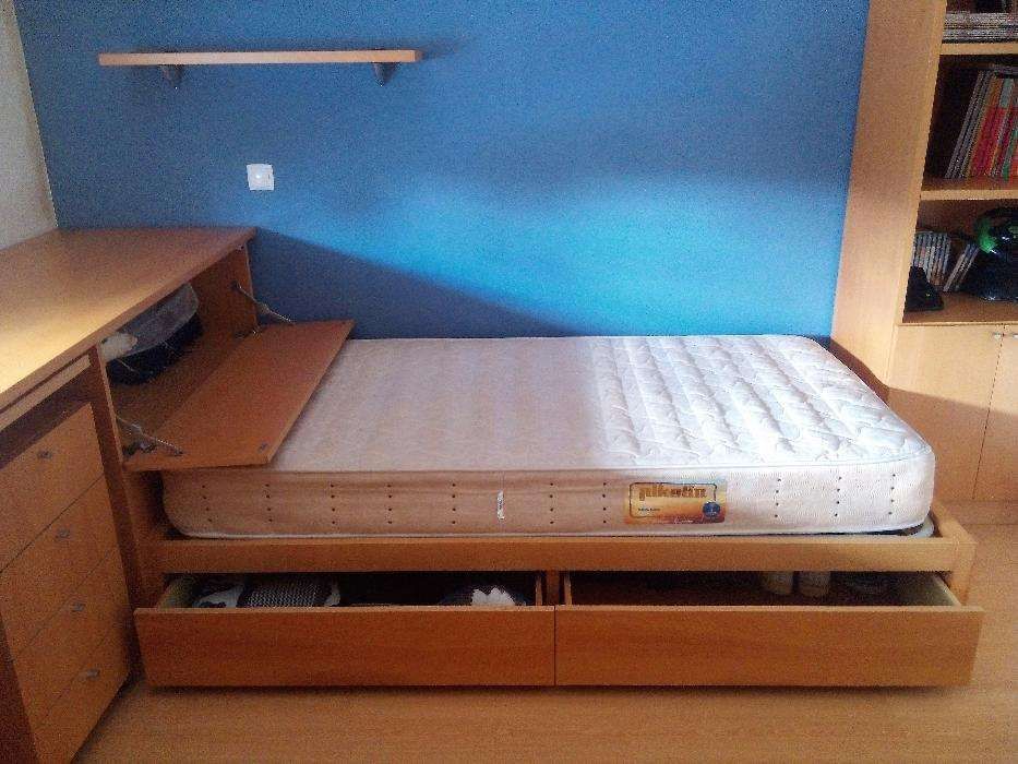 Mobília de quarto estúdio em faia
