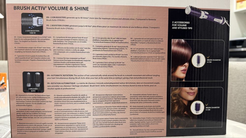 Фен-щітка/браш/стайлер Rowenta Brush Activ Volume & Shine 1000W