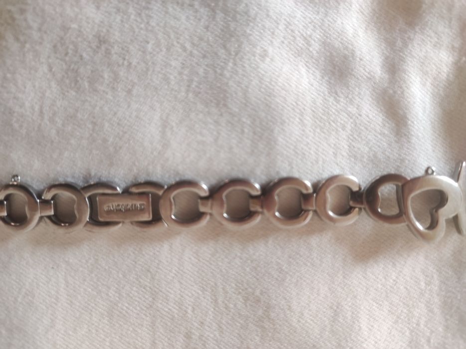 Bracelete Swatch aço inoxidável