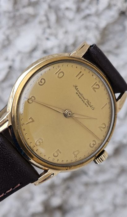 Złoty zegarek Iwc schaffhausen  cal.89