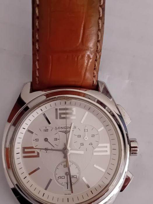 Relógio de homem longines lungomare com pulseira original