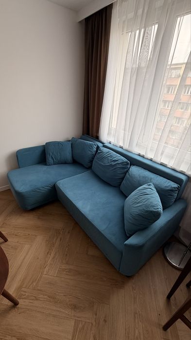 Dwustronny narożnik z funkcją spania 203 cm