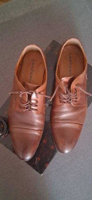 Buty męskie do garnituru - LANCERTO