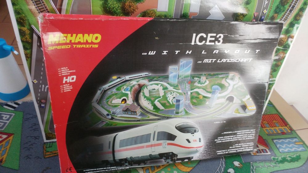 Kolejka Mehano Ice 3 makieta