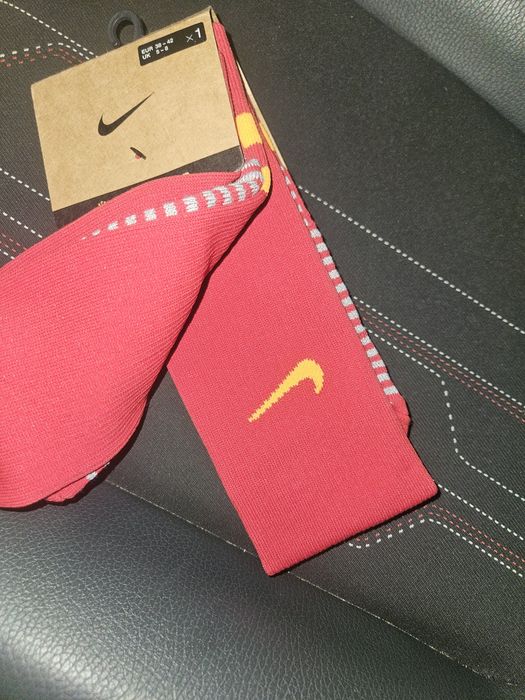 NIKE Move To Zero Skarpetki M/M (38-42) - Czerwone Paski - NOWE