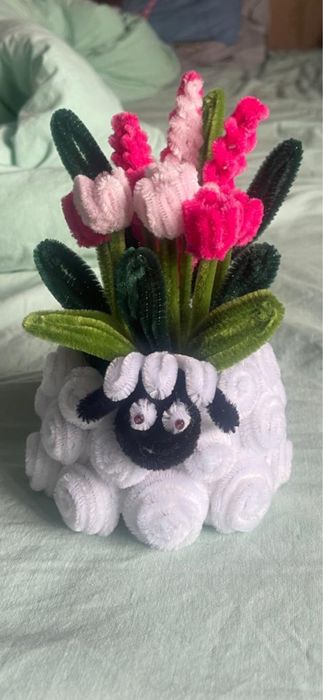 Баранчик з синельного дроту, ручна робота!!!