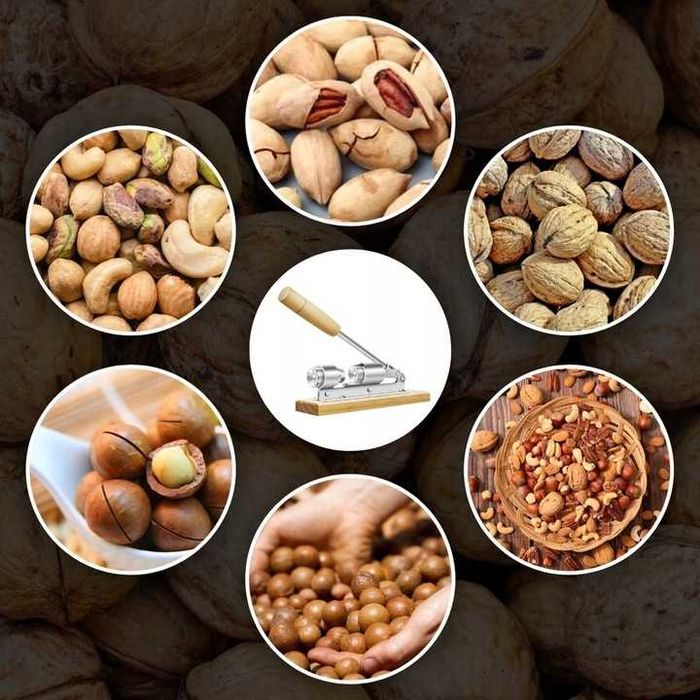 Dziadek Do Orzechów Na Podstawce Antypoślizgowej Stalowy Regulowany