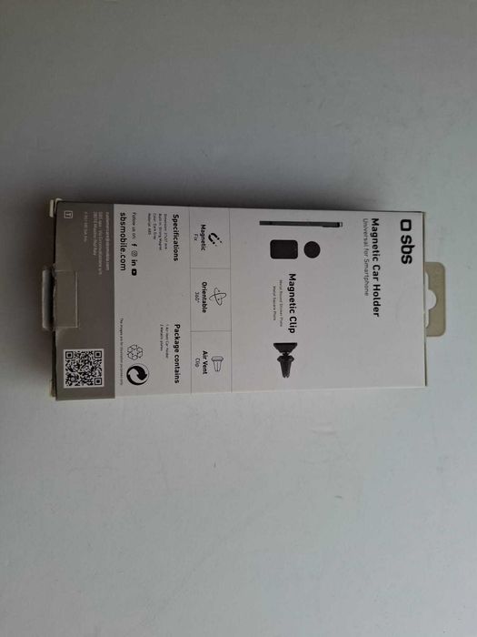 SBS suporte de telemóvel magnético para prender no ventilador de carro