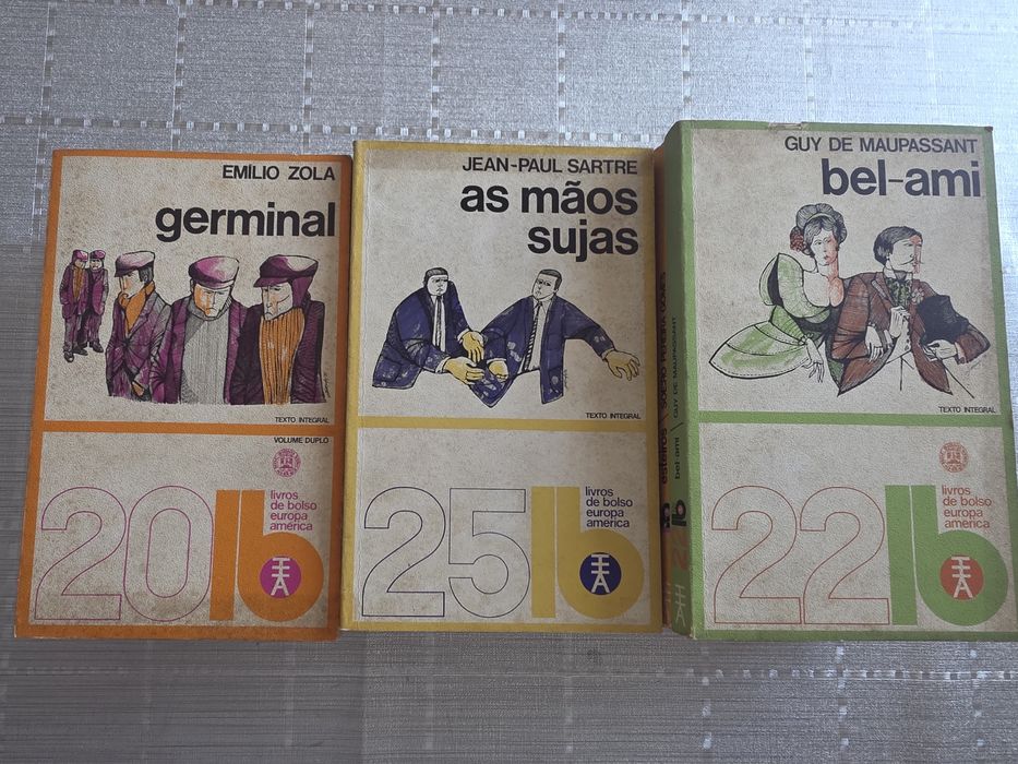 Lote 17 Livros de Bolso Europa-América (clássicos - texto integral)