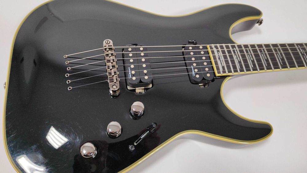 Schecter Blackjack C-1 BLK -Made in Korea- Gitara elektryczna