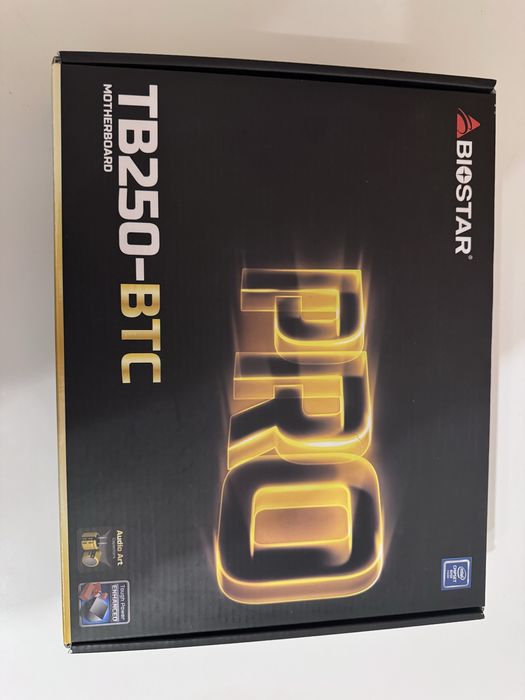 Biostar TB250-BTC Pro — Płyta Główna + Intel Pentium g5420 3.8ghz