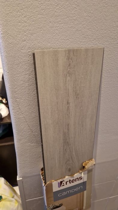 Chão flutuante Vinilico cinza