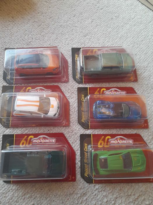 Majorette Street Cars Komplet 18szt. 60 lecie