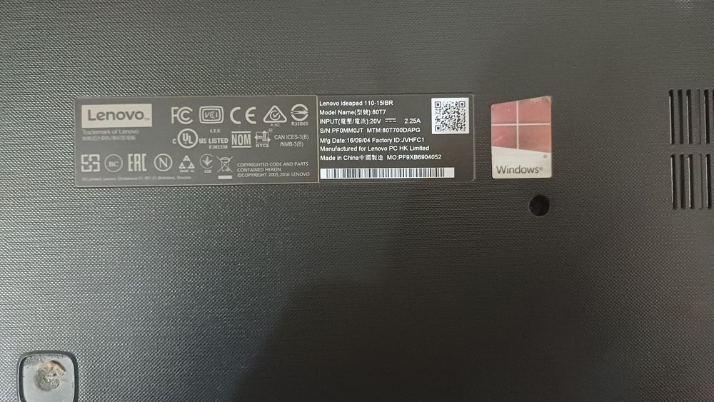 Portátil Lenovo Ideapad 110