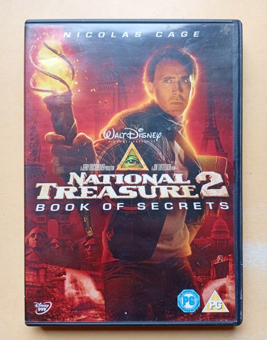National treasure 2 book of secrets skarb narodów dvd Cage
