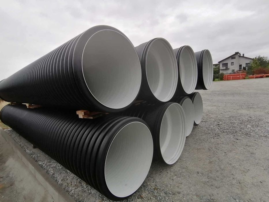 Rura rury PP 400 SN8 most KARBOWANE 500 600 przepustowa mostki 800