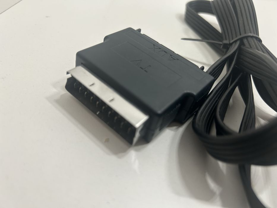 Kabel przejściowy SCART (Euro) na RCA przejściówka Euro