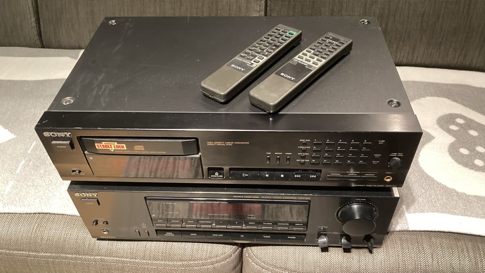 Sprzedam Amplituner i Cd SONY