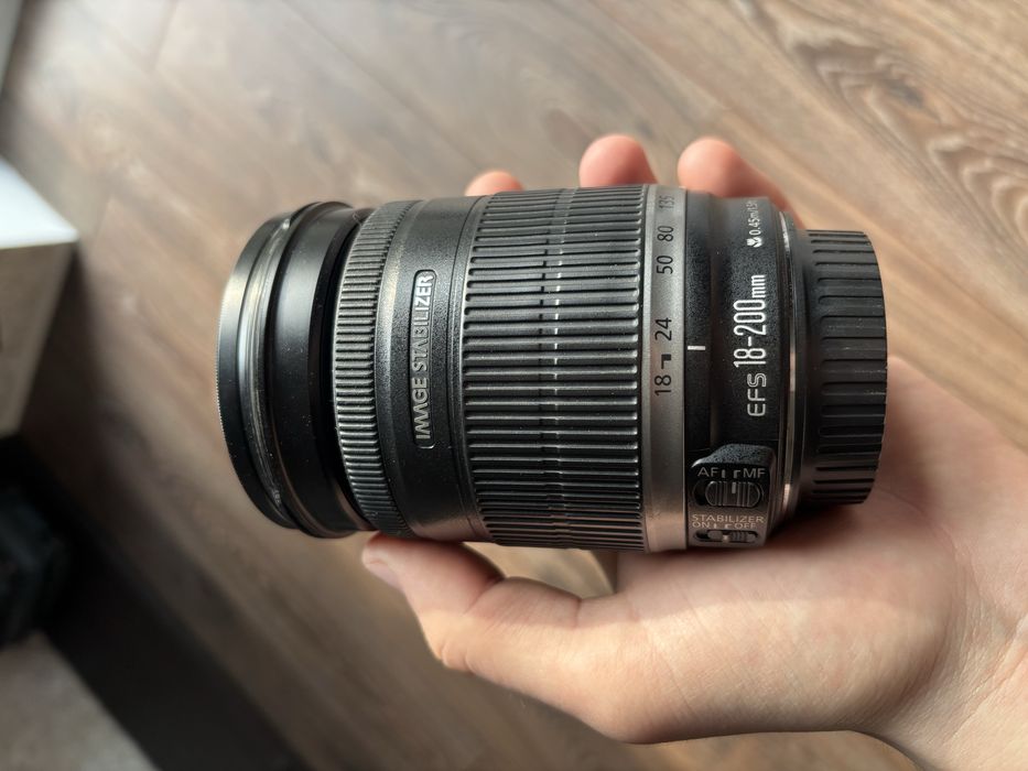 canon ef s 18 200 - купить объективы - Цена на OLX.ua