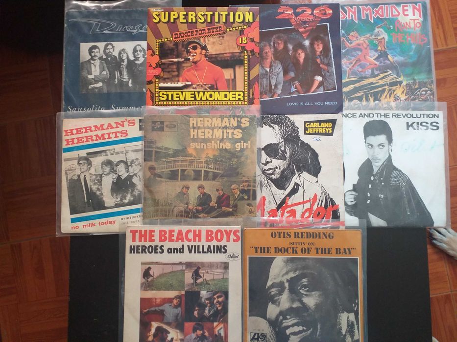 Singles raros rock-pop-hard-prog~soul.