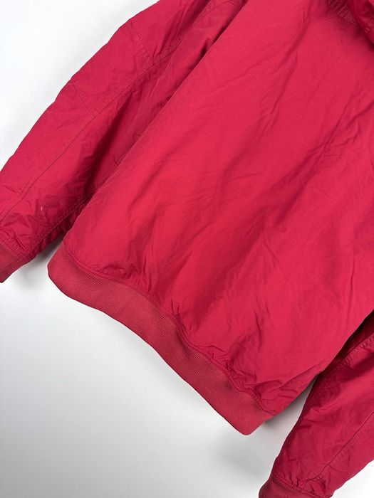 Kurtka męska Tommy Hilfiger czerwona basic wiatrówka r. M