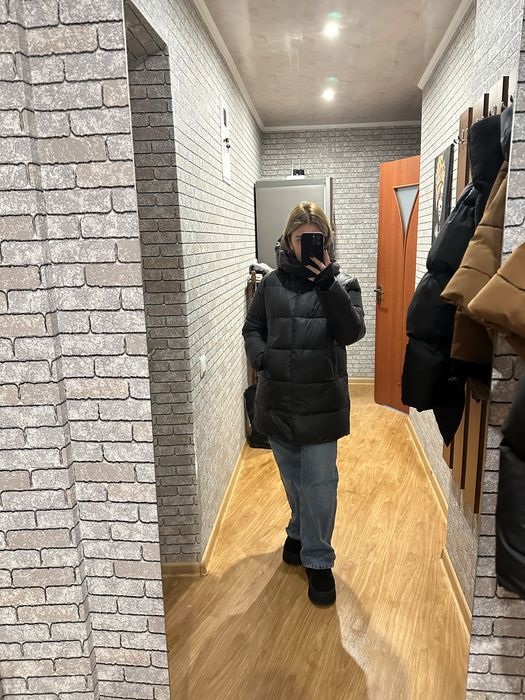 Пуховик подовжений