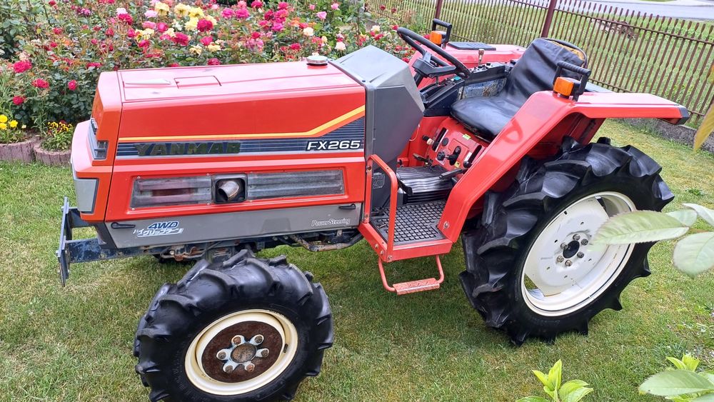 Yanmar FX265 wspomaganie minitraktorek japoński