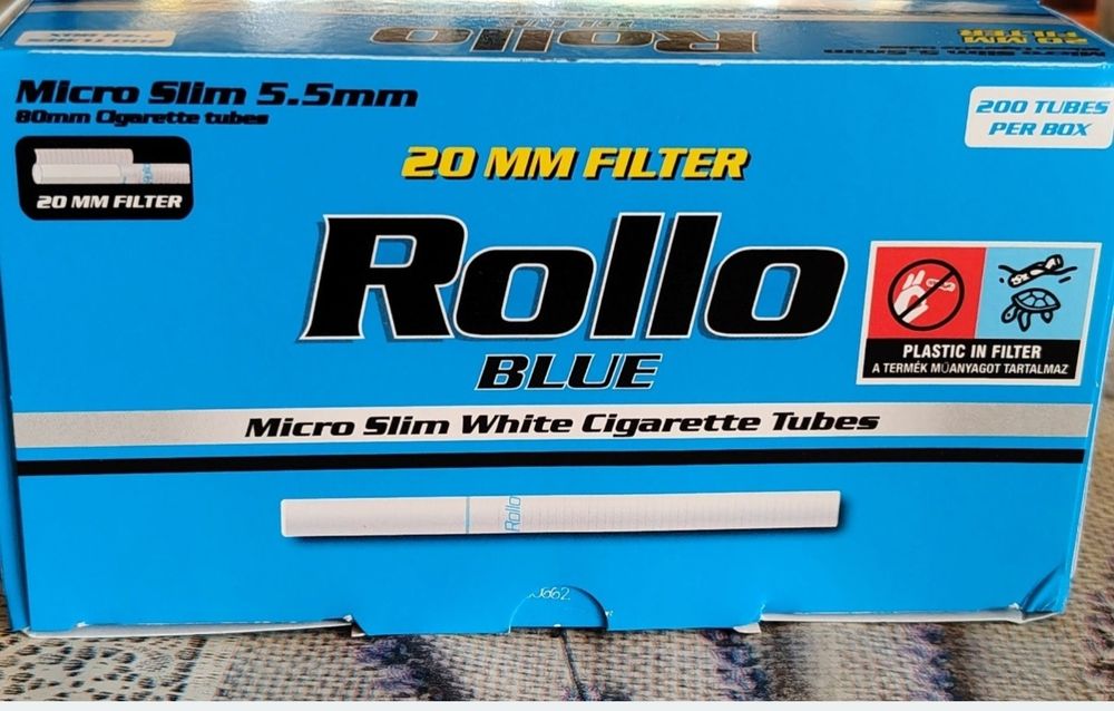 Zestaw 5 pudełek Gilz Rollo Micro Slim 5, 5mm