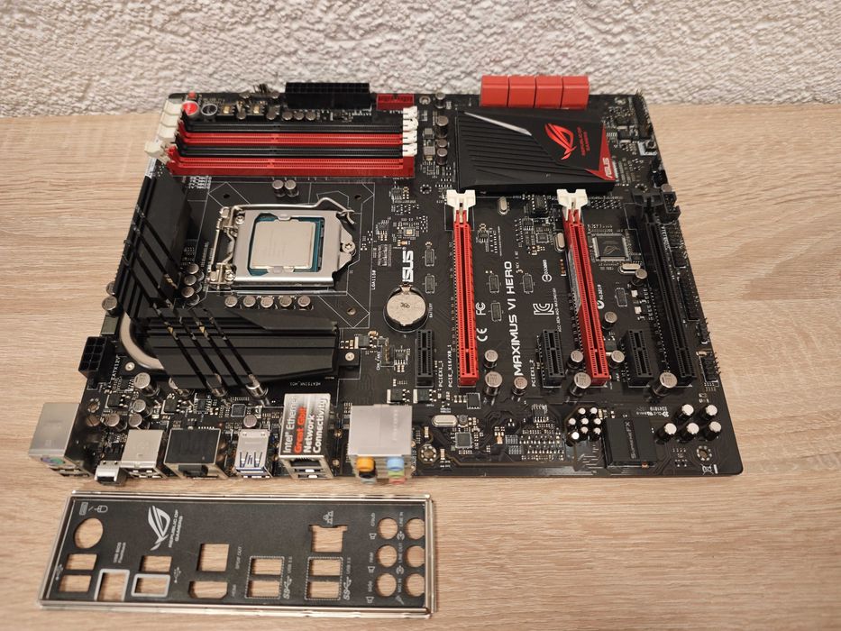 Материнська плата Asus Maximus VI Hero + Intel Core i7 4770K