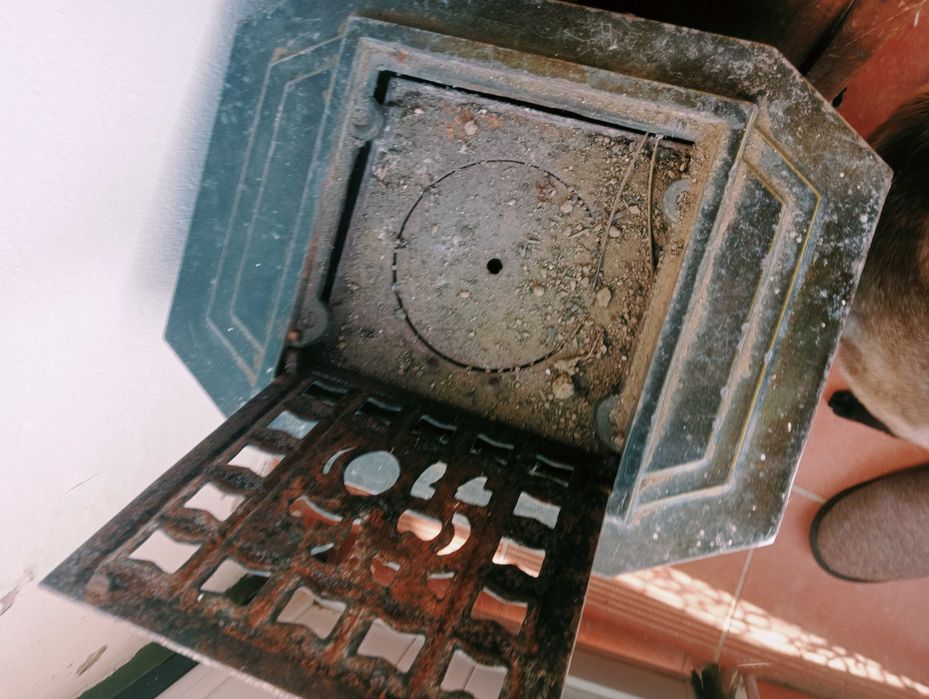 Fogão pequeno a lenha