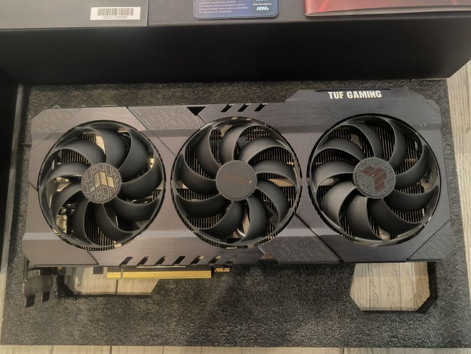 Відеокарта Asus Tuf RTX 3070 08G gaming with aura sync