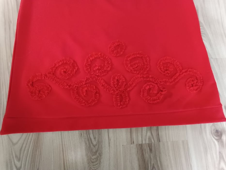 Pompoos Czerwona sukienka 42