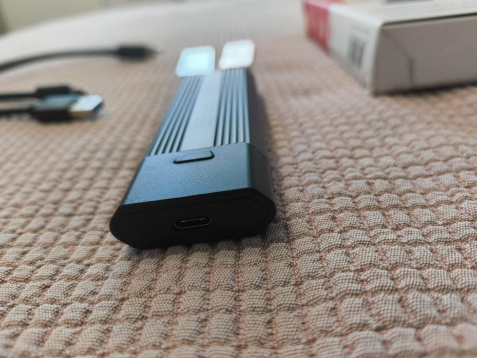 Obudowa dysku SSD m.2 SATA/NVME Unitek USB-C S1204B