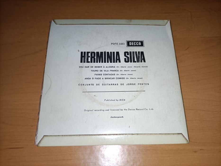 Hermínia Silva_Vou dar de beber a alegria vinil