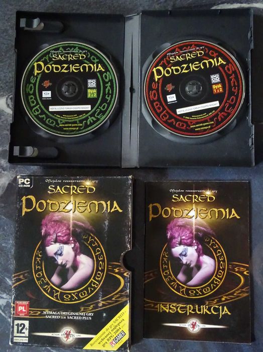 Gra PC: SACRED 1  Podziemia (dodatek) wydanie PL