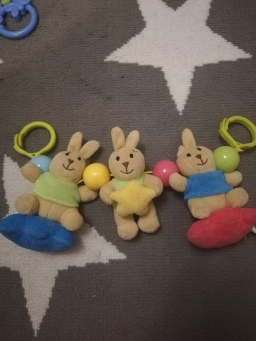 Gryzaki, książeczki do wody, grzechotki