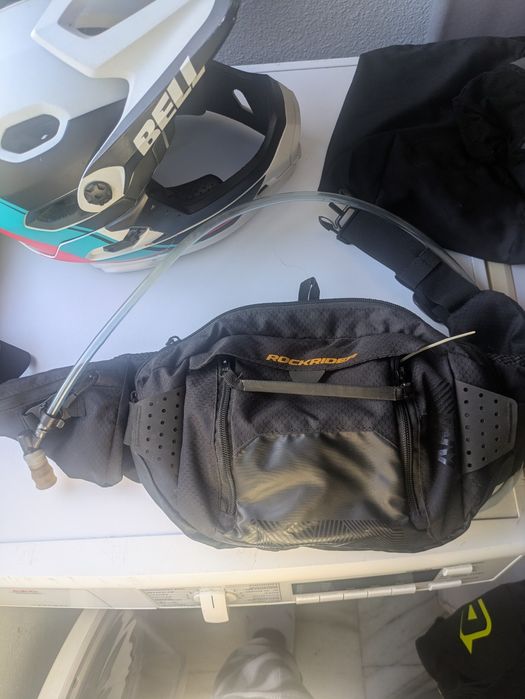 Material de proteção enduro downhill btt