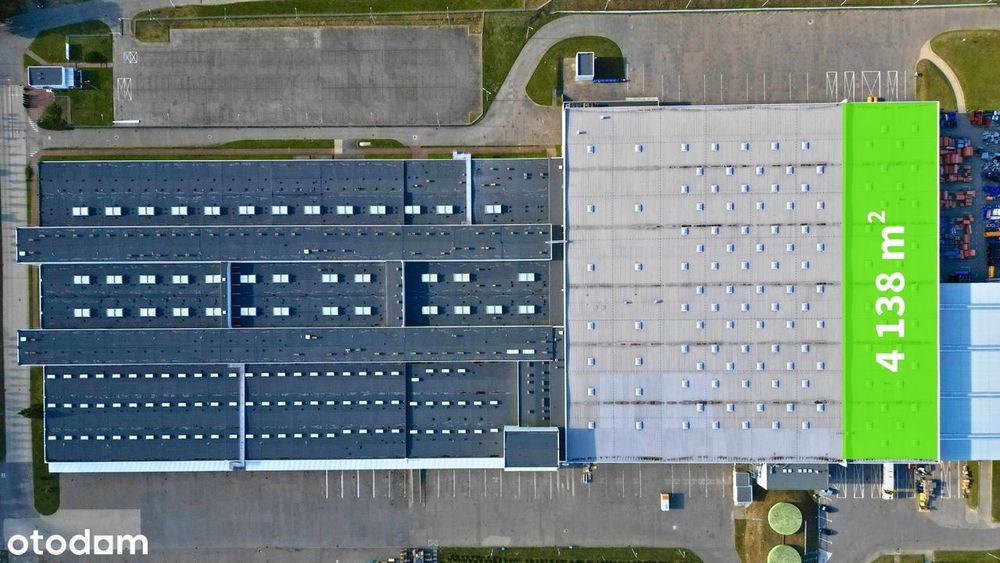 Magazyn Poznań 4 138 m² z wiatą | Wys. 10,6m | Brama 0 | 1 m-c GRATIS