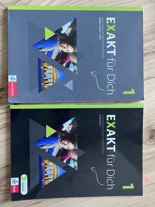 Podręcznik i ćwiczenia do języka niemieckiego „Exakt für Dich 1”