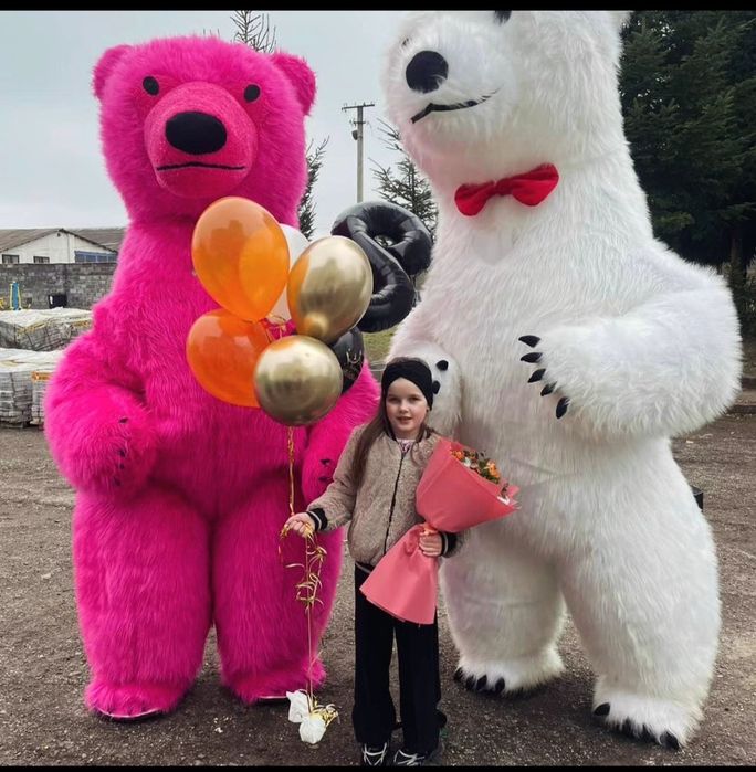 Стриптиз Днепр кукла стриптизер, Белый медведь,фокусник,аниматор, стриптизерша,Бiлий ведмiдь
