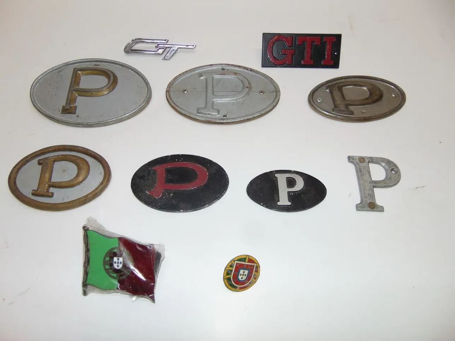 Antigos e clássicos placas