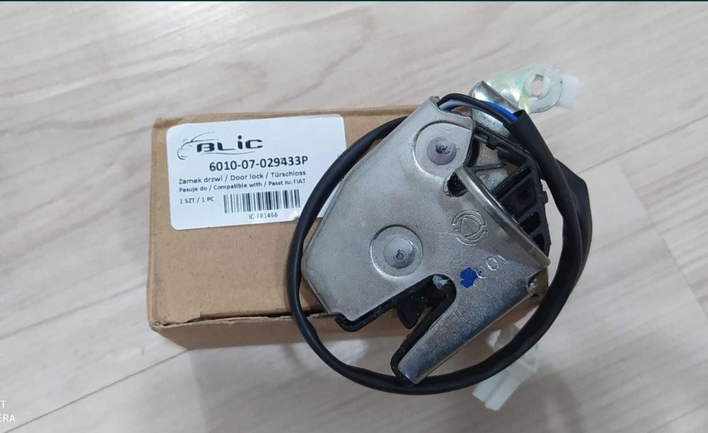 FIAT DOBLO Добло Ручка дверей бокова, задня, водійська, личинка, замок