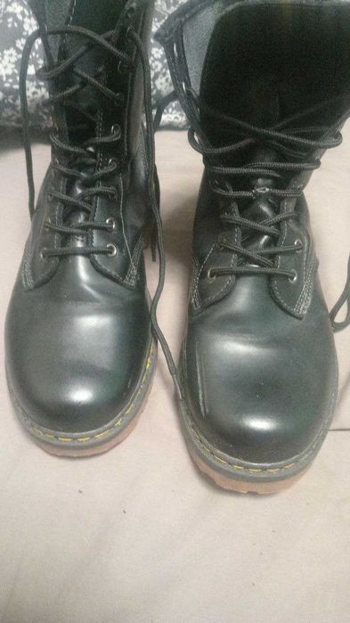 Кросовки берцы черные